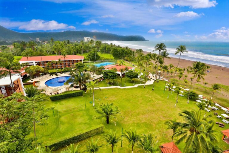 Aerial View of an All-Inclusive Jaco Beach stay