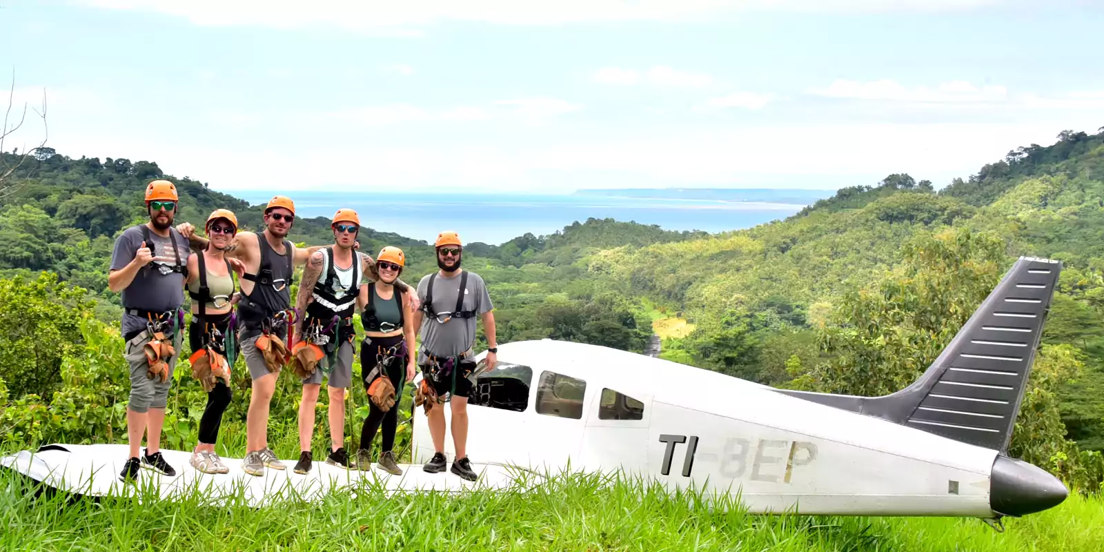 A group of Jaco vacation planners and guides for the best tours in Costa Rica at Carara Park