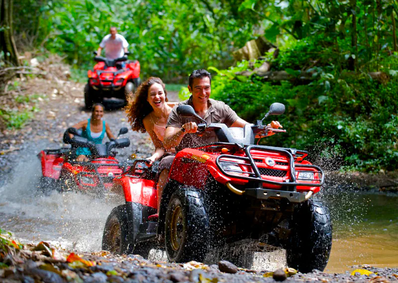 ATV Tour Group in Jaco Costa Rica operated by Jaco Tour Desk